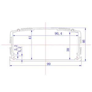 EBM Metal Electric Car GPRS Boxes Housing Customization Electronic <b>Enclosure</b> IP54 Protection Powder Coated Aluminum Power - Product Image 3