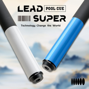 LEADSUPER 12,5mm Fibra <span class=keywords><strong>de</strong></span> carbono negra American Big Head Cue Nine Ball Cue-Innovadora tecnología <span class=keywords><strong>de</strong></span> piscina por Leading Billiard Expert - Product Image 2