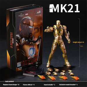 Armure Iron <span class=keywords><strong>Hulkbuster</strong></span> Haute Difficulté pour Puzzle Mécha Modèle de Robot en Plastique Jouet Fonction Souffleur d'Air pour Unisexe Âges 14+ Nouveau - Product Image 5