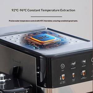 Máquina de Café Comercial Automática para Motocicletas, Estilo Italiano, Pequeña, de Plástico, con Control Automático, para Oficina, con Vapor - Product Image 4