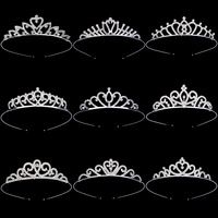 Couronne de cheveux de mariée accessoires de cheveux de mariée diadème de cheveux de couronne pour filles