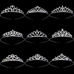 <span class=keywords><strong>Couronne</strong></span> de cheveux de mariée accessoires de cheveux de mariée diadème de cheveux de <span class=keywords><strong>couronne</strong></span> pour filles - Product Image 2