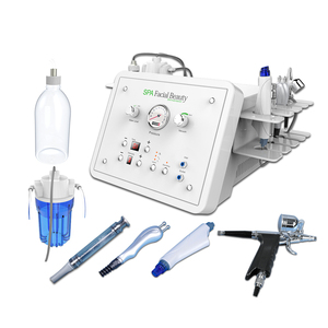 Multifunctional 4-in-1 Facial Care Machine Diamond Dermabrasion Hydro Dermabrasion Bio Microcurrent Spray Gun Wrinkle Removal - Product Image 3