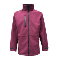 Vêtement de travail unisexe Bonye, tissu polyester coupe-vent, haute élasticité, membrane TPU collée, sans couture, impression par transfert thermique, softshell