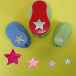 Vỏ ngẫu nhiên màu sắc hình dạng ngôi sao DIY Craft lỗ Punch giấy Cutter trường dùi dập nổi công cụ với OEM & ODM hỗ trợ - Product Image 4
