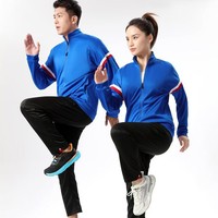 Ensemble de vêtements de sport décontractés pour enfants, veste d'entraînement de football unie, mi-lourde, à manches longues, personnalisable, tenue d'équipe, automne, unisexe