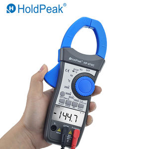 มิเตอร์วัดกระแสไฟฟ้าแบบหนีบ HP-870C หน้า<span class=keywords><strong>จ</strong></span>อ LCD ปรับช่วงอัตโนมัติ และปิดเครื่องอัตโนมัติ แบบดิจิตอล AC/DC  มิเตอร์วัดแบบพกพา 3 3/4 หลัก - Product Image 4