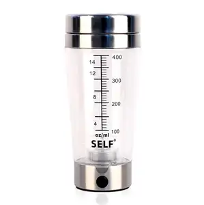 400Ml Plastic Mug Automatic Electric Lazy Self Stirring Mug Automatic Coffee Milk Mixing Mug Tea Smart Stainless Steel Mix cup