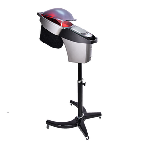 Stand Ozone Micro Mist Hair <b>Steamer</b> LED Lights Salon Red/Blue Microwave Sprayer Spa Oil Treatment Hair <b>Steamer</b> k - Product Image 3