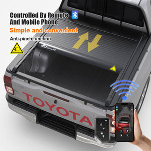 Couverture de benne rigide rétractable en aluminium pour <span class=keywords><strong>Toyota</strong></span> <span class=keywords><strong>Hilux</strong></span> Revo Vigo Tundra Tacoma - Product Image 1