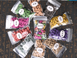 Cônes d'<span class=keywords><strong>encens</strong></span> DDP en bois d'agar, <span class=keywords><strong>encens</strong></span> cascade avec variété de parfums : bois de santal, thé, lavande, rose, océan, gingembre - Product Image 5