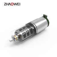 Zhaowei Custom 32mm 12v Couple élevé à bas régime Boîte de vitesses planétaire en métal Moteur à courant continu sans balai avec encodeur pour lit de levage