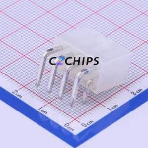 X9357WR-2x04-N2SN Wire-to-Board Pin Header Bent Lead Through Hole,P=4.2mm Connector 2x4P 4.2mm Right Angle Insert 8P - Product Image 2