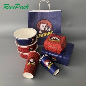 Thực Phẩm Nhanh Bao Bì Greaseproof Giấy Burger Túi Burger Hộp - Product Image 5