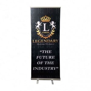 Banner Enrollable de 80 x 200 cm, Mini Banner Enrollable, Nuevo Diseño, Exhibición Enrollable - Product Image 1