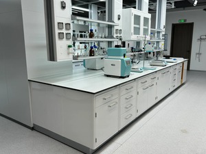 Hiện đại phong cách mới bệnh viện cuộc sống khoa học nghiên cứu phòng thí nghiệm tường Băng ghế dự bị thuốc thử Kệ tường Tủ phong cách phòng thí nghiệm đồ nội thất - Product Image 5