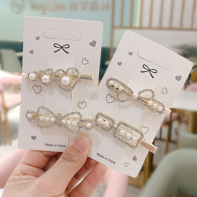 TongLing Korean Minimalist Decorative Hair Barrettes