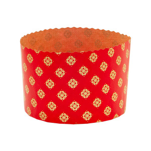 Moldes de Papel para <span class=keywords><strong>Panettone</strong></span> Profesionales, Estilo Italiano Vintage, Forros de Papel con Patrón Dorado, Resistentes a la Grasa, para el Mercado de EE. UU. y la UE - Product Image 6