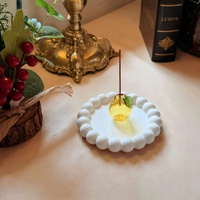 Brûleurs d'encens en verre de style zen asiatique pour la décoration de la maison et de la table, aromathérapie au bois de santal, utilisation pour la cérémonie du thé zen
