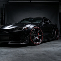 Rines de Aleación JG Forged de 17-22 Pulgadas, 5x112, 5x114.3, 5x120, Estilo TE37, Negro Mate con Franja Roja, para Coupé de Alto Rendimiento