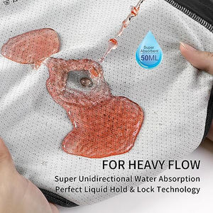 Özelleştirmek logosu OEKO-TEX sızdırmaz 50ml emicilik yetişkin genç kadın pamuk dönemi adet iç çamaşırı - Product Image 2