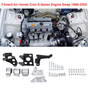 Support moteur Honda Civic K20 K24 K4 96-00EK, kit de performance en métal - Product Image 3