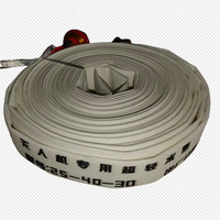 Tuyau d'incendie ultra-léger en nylon blanc de 40 mm pour drones, extinction d'incendie d'urgence, fabriqué en Chine