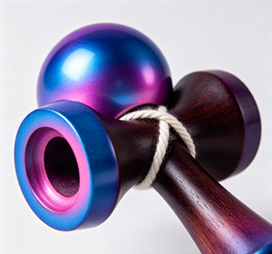 Juguete Kendama de Madera con Bola de Colores, Precio Competitivo, Juego Japonés de Entrenamiento de Habilidades, Venta al Por Mayor de Fábrica - Product Image 1