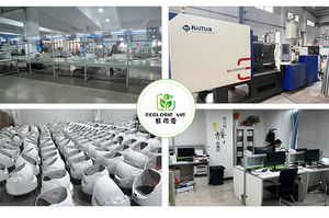 Kotak kotoran kucing otomatis tidak berbau cerdas aplikasi WiFi kontrol ABS menampilkan Blueberry guave 65L kapasitas ramah lingkungan - Product Image 6