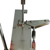 Machine manuelle de scellage de sacs en plastique en acier inoxydable 304, scelleuse verticale pour l'emballage des fruits de mer, des poissons vivants et des poissons d'aquarium