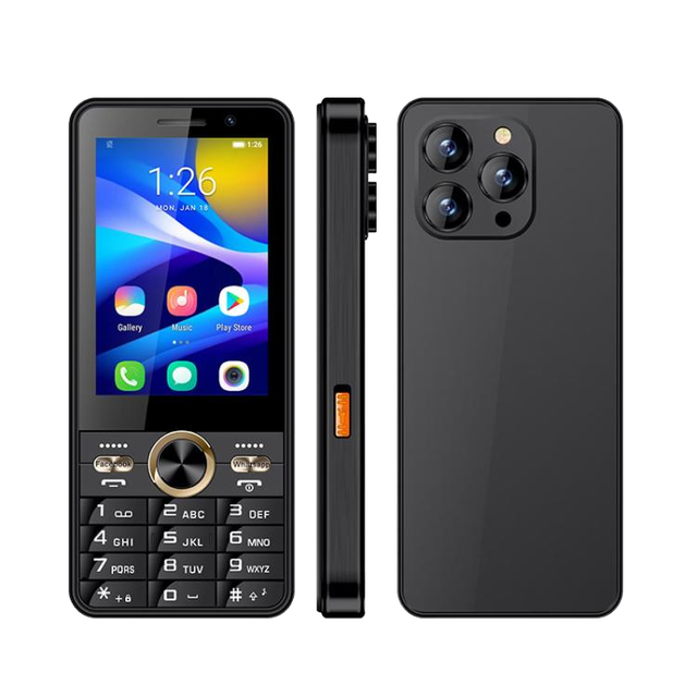 OCY A66801 Feature Phone Best 3.5 Inch 2GB+16GB Android 8.1 MT6737M Quad Core 4G Network Dual SIM Card in French German Spanish