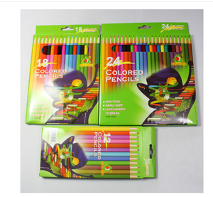 Ensemble de 18 crayons de cire colorés personnalisés non effaçables en gros, outils de dessin et d'écriture artistiques pour l'expression créative - Product Image 2