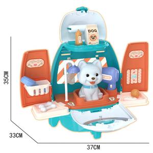 Popüler çocuklar evcil hayvan sırt çantası oyuncak köpek roket seti 18 adet 3 + yaş için oyuncaklar plastik oyuncaklar oyna pretend - Product Image 5