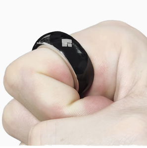 Qibla Tabseeh Ring Muslimische Religions-App-Steuerung Magnetisches Aufladen Azan-Wecker Langlebiger & Wasserfester Gebetsring - Product Image 3