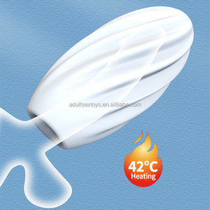 ソフトシリコンストローカースリーブオナホールUSB充電式加熱ロッド男性用オナニーカップセックストイ - Product Image 2