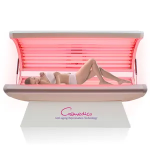 Cosmedico Pro vẻ đẹp ánh sáng màu đỏ đèn toàn bộ chống lão hóa trẻ hóa da cơ thể trẻ hóa Collagen ánh sáng đỏ điều trị giường
