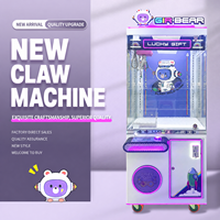 Machine à griffes à monnayeur pour poupées et peluches, jeu d'arcade d'intérieur pour centre commercial, vente en gros