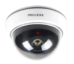 Manufacturer Wireless CCTV Dome Simulation Camera Infrared Fake Surveillance Flash Light IR Dome Dummy Camera