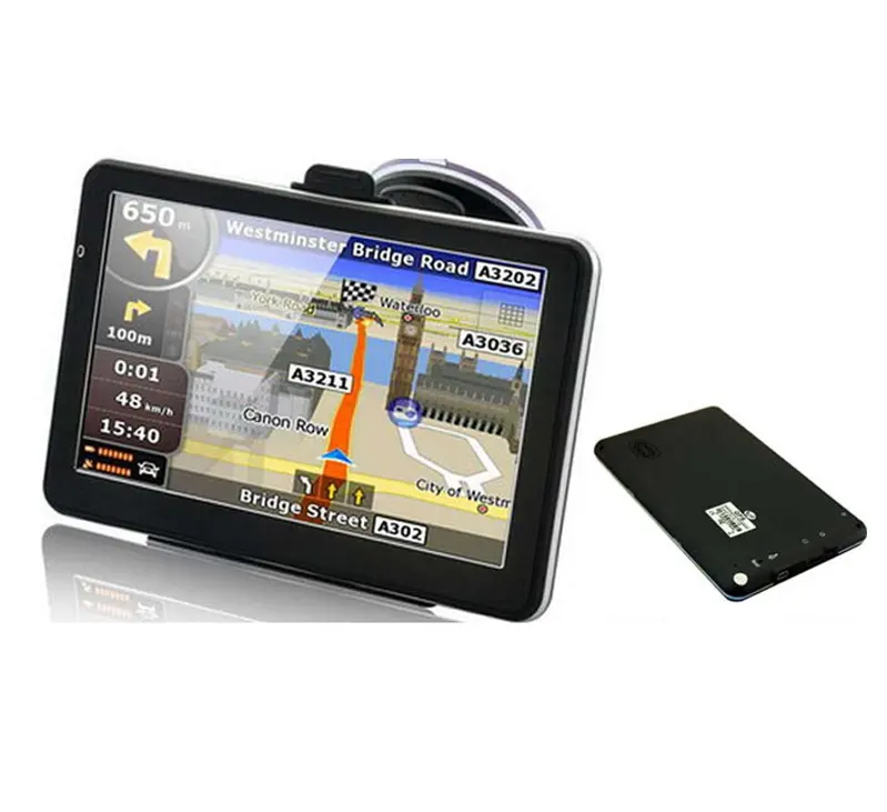 Màn Hình Cảm Ứng Điện Dung 7 Inch Chất Lượng Cao GPS Điều Hướng Xe Tải 256MB Và 8GB Với Bản Đồ Châu Âu Mới Nhất