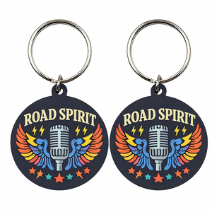 Personalized PVC <b>Key</b> Ring Custom Rubber Keychain for Wedding Favor Event Souvenir Supply - Product Image 4