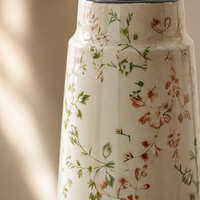 Ensemble de vases en céramique rustiques Wabi-sabi ARM LVG, peints à la main, vases hauts et élancés pour fleurs sauvages, décoration d'intérieur, centre de table, récipients floraux