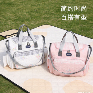 Bolso de Maternidad Moderno y Multifuncional, Tipo Bandolera con Bordado, para Viajes y Almacenamiento, Primavera 2026 - Product Image 3
