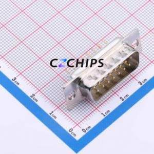 DS20415M1HAAC1 D-Sub/VGA Connector Through hole Component (THT) Connector - Product Image 1