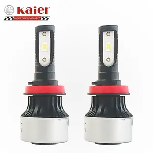 kaier V8 רכב LED פנס נורה CSP שבבי עם מנורות LED לרכב קנבוס תאורה אוטומטית מערכת פנסי לד לרכב