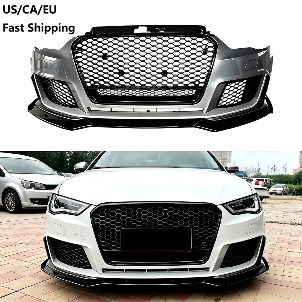 Front Bumper+grille+lip