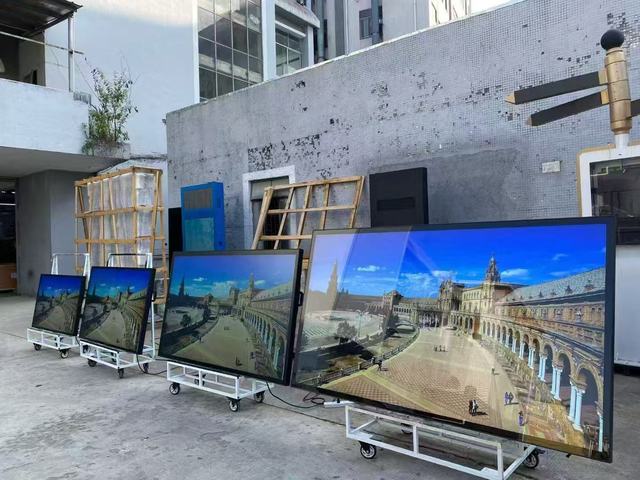 55 65 75 86 INCH Outdoor 3000nits 3500nits Sun Readable IP67 Advertising Display 4K Smart Waterproof Outdoor TV