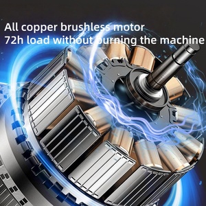 Multi-Functional Cordless Impact <b>Wrench</b> 1/2 in Drive Brushless Motor Industrial DIY 18V Lithium-Ion Battery Tool N803 High Torqu - Product Image 2