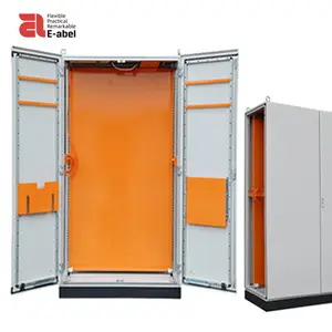 Eabel custom industrial powder coating control PLC cabinet energy distribution system control panel box enclosure cabinet
