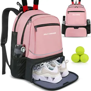 2 racchette zaino da Tennis per donna Badminton Squash Pickleball paddle grande borsa da Tennis