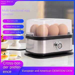 OWNSWING – Cuiseur à œufs électrique en plastique, vente en gros usine, pour 4-6 œufs, cuiseur vapeur automatique, machine à petit-déjeuner, classe A+++, pour la cuisine - Product Image 3